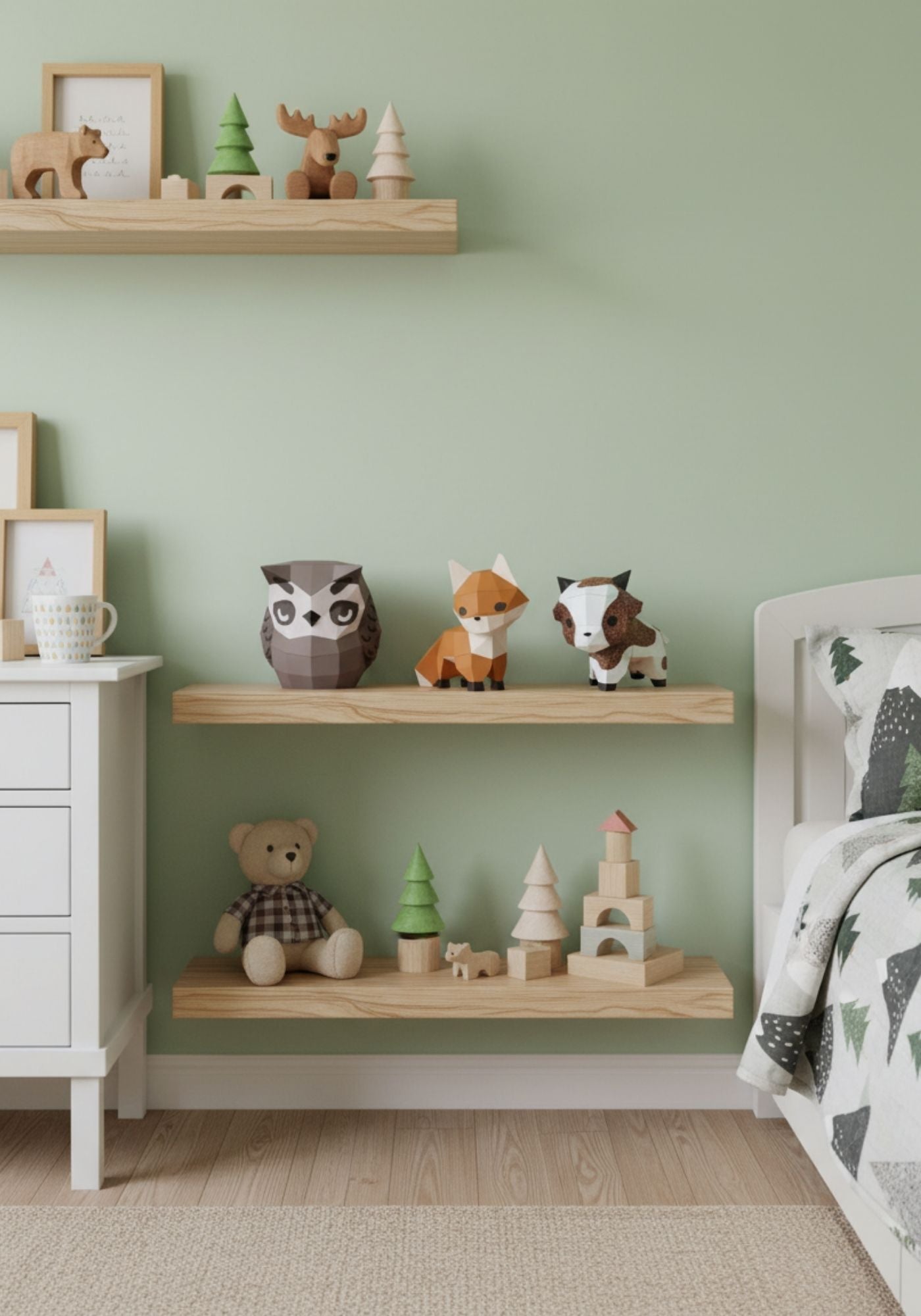 Pack Mini Moki (renard, hibou, vache)