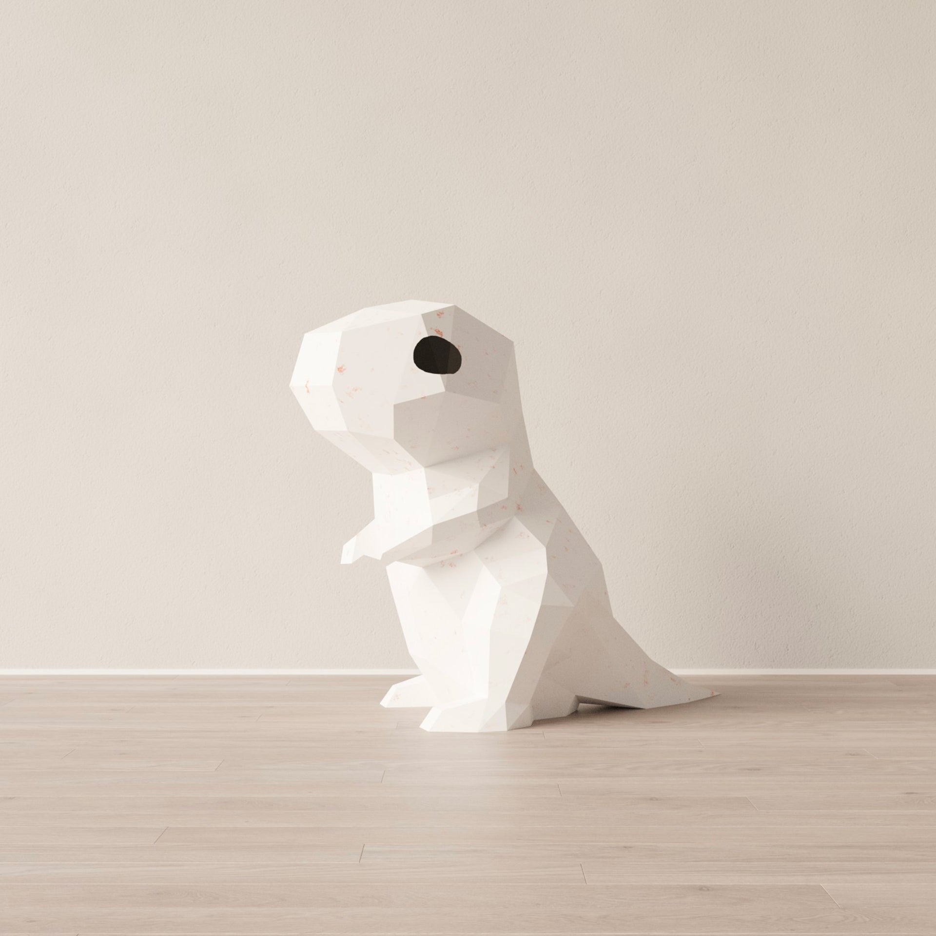 Veilleuse T-Rex en papier