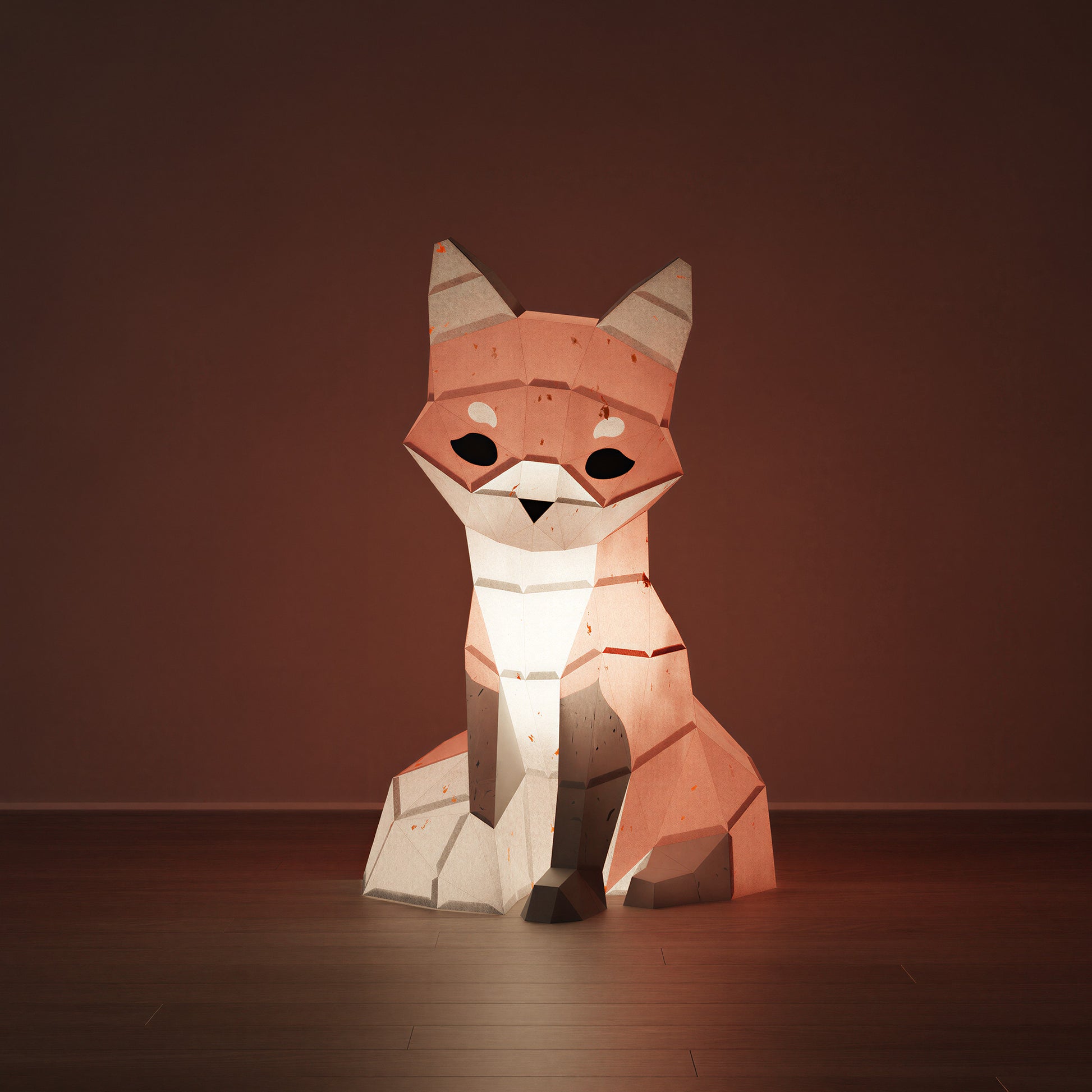 Shiro le renard veilleuse