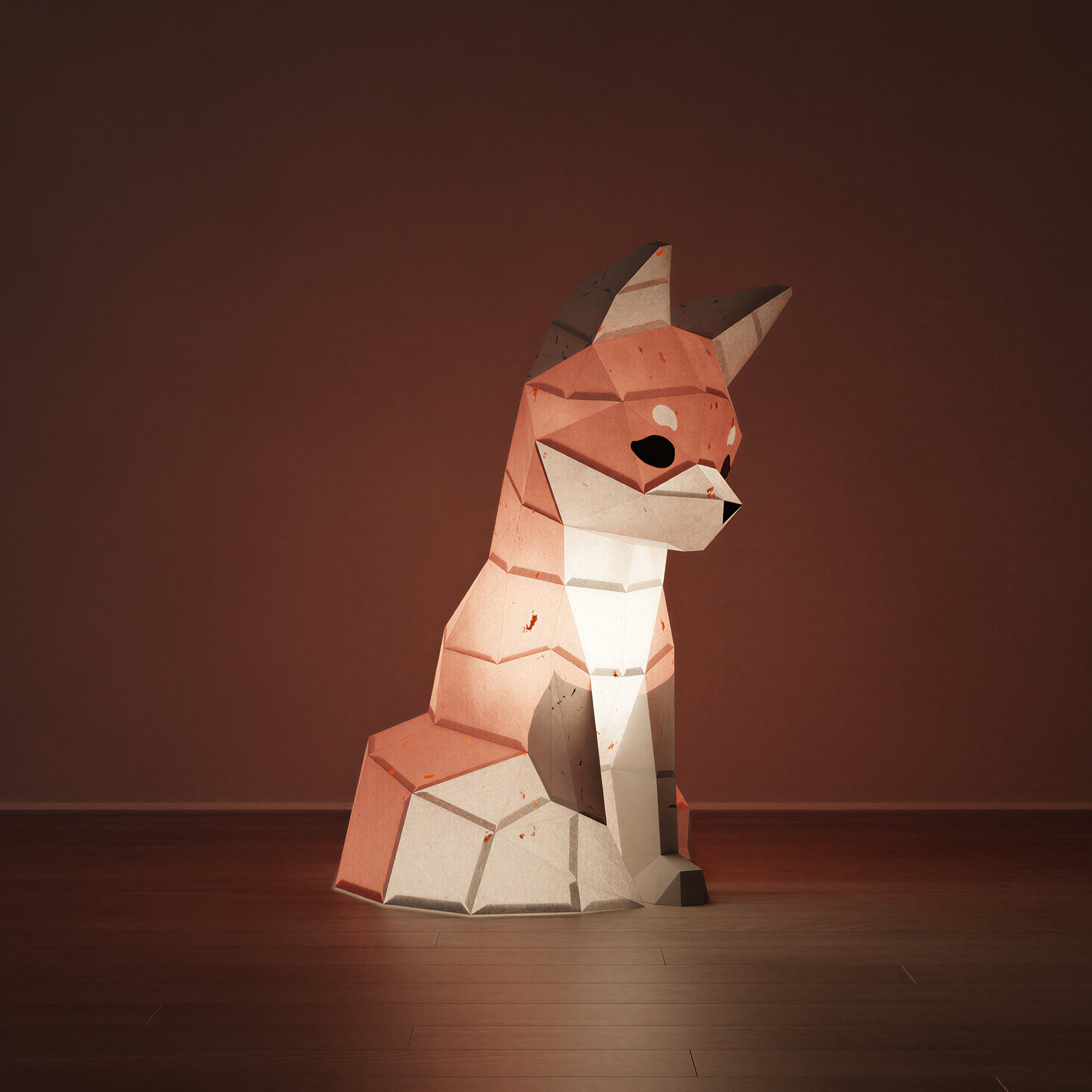 Shiro le renard veilleuse